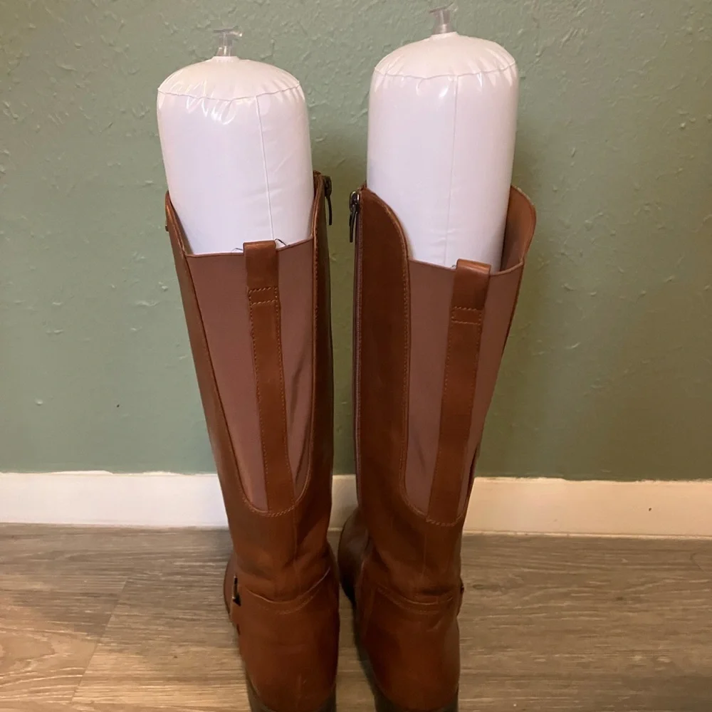 NWOT Clarks Leather Knee High Boots - Picture 9 of 15